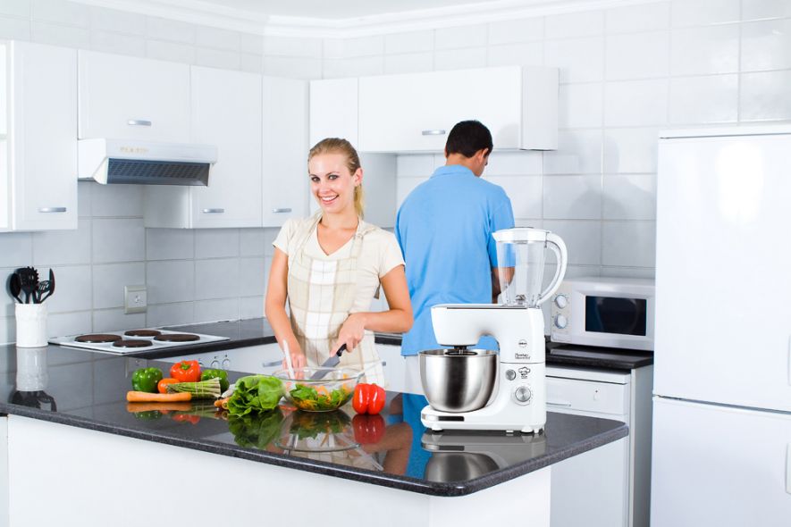Robot planetarny z blenderem